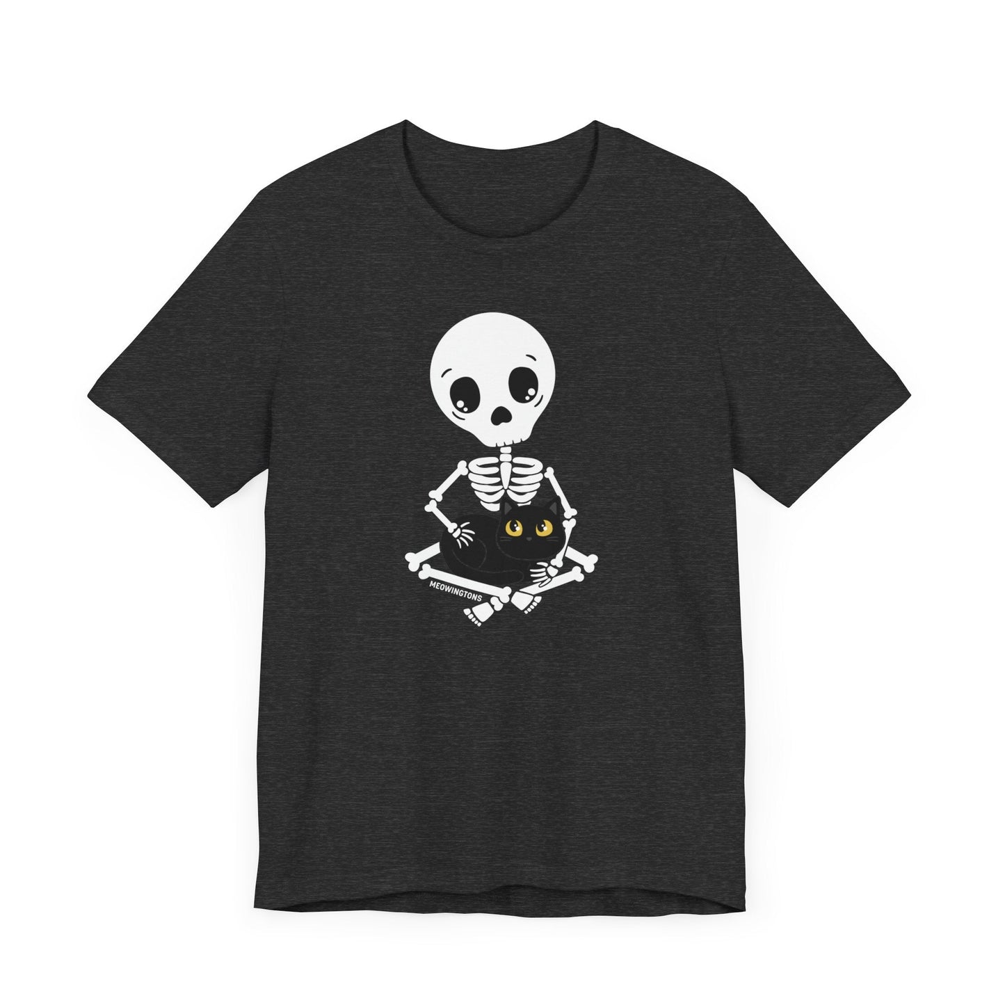 Friends Forever Skeleton Cat T-Shirt
