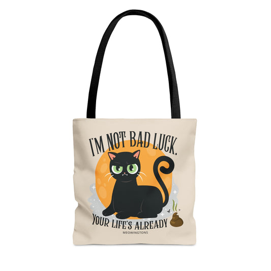Black Cats Aren’t Bad Luck Tote Bag