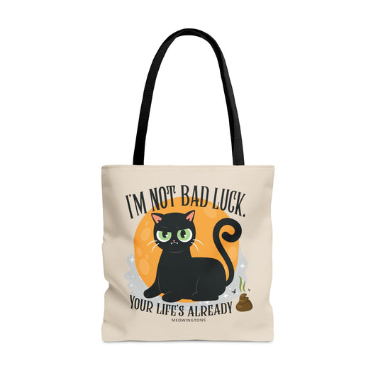Black Cats Aren’t Bad Luck Tote Bag
